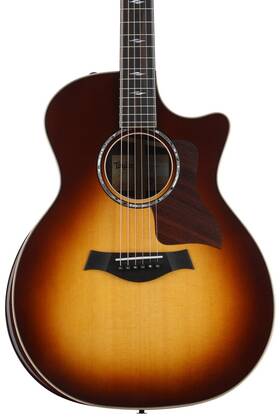A80400211100007a039 Taylor 814ce Acoustic-electric Guitar - V-class Bracing And Radiused Armrest