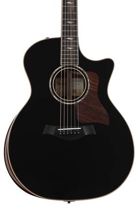 A80400211100007a268 Taylor 814ce Grand Auditorium Acoustic-electric Guitar - Blacktop