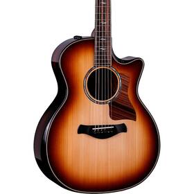 Be-814ce-adi-seb Taylor 814ce Adirondack Spruce Builders Grand Auditorium A/e Guitar Edge Brst
