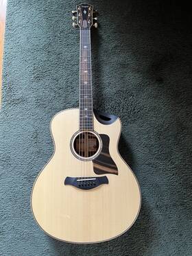 Be-816ce Taylor Builders Edition 816ce Grand Symphony Acoustic-electric Guitar Natural