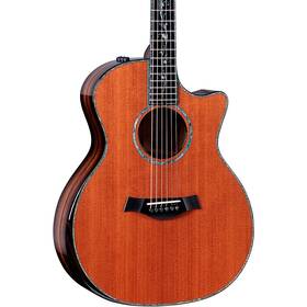 C14ce-b5003 Taylor Custom Sinker Redwood-black Limba Grand Auditorium A/e Guitar Natural