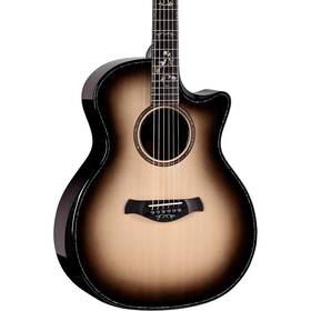Taylor C14ce-b6008 2026 Catch Custom #8 C14ce Builders Edition A/e Guitar - Charcoal