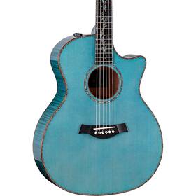 Taylor C14ce-b6023 2026 Catch Custom #23 C14ce Grand Auditorium A/e Guitar - Koi Blue