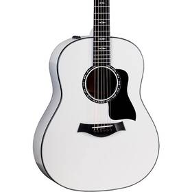 C17e-b5005 Taylor Custom Torrefied Spruce-mahogany Grand Pacific A/e Guitar Pearl White