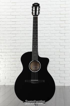 C202002103806063001 Taylor 214ce Nylon Grand Auditorium Special-edition Classical Acoustic-electric