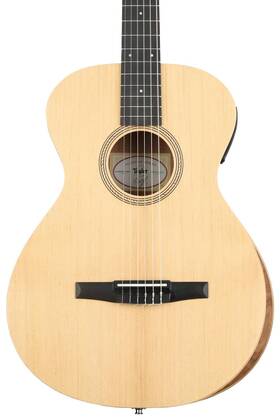 Ca03035016917941000 Taylor Academy 12e-n Left-handed Nylon-string Acoustic-electric Guitar - Natural