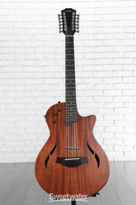 Taylor Dt54124100900521113 T5z-12 Classic 12-string Hollowbody Electric Guitar - Tropical Mahogany