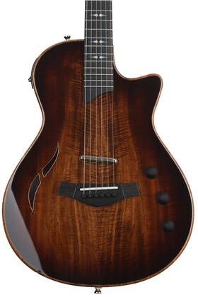 Dt5a024101007433352 Taylor T5z Custom Koa Hollowbody Electric Guitar - Shaded Edge Burst