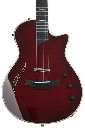 Dt5b024100906753351 Taylor T5z Pro Hollowbody Electric Guitar - Cayenne Red