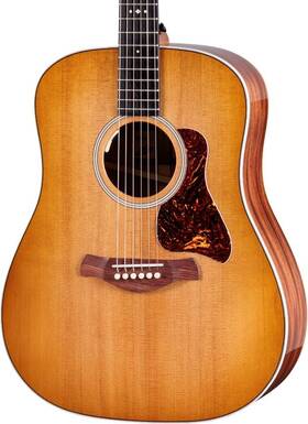 E525046010405750263 Taylor Trey Hensley Gold Label 510e Se Acoustic-electric Guitar - Antique Blond