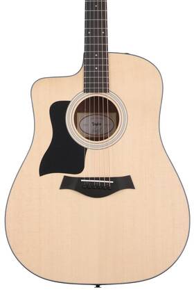 F104000111017931000 Taylor 110ce Left-handed Acoustic-electric Guitar - Natural Sapele