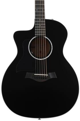 F214002111017983001 Taylor 214ce Plus Left-handed Acoustic-electric Guitar - Black