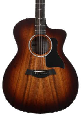F224002111007880084 Taylor 224ce-k Dlx Grand Auditorium Acoustic-electric Guitar - Tobacco