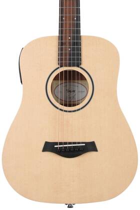 Fb03005017006151000 Taylor Baby Bt1e Walnut Acoustic-electric Guitar - Natural