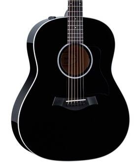 217eblkplus4411 Taylor Guitars 217e-blk Plus Grand Pacific Spruce/maple Acoustic-electric Guitar