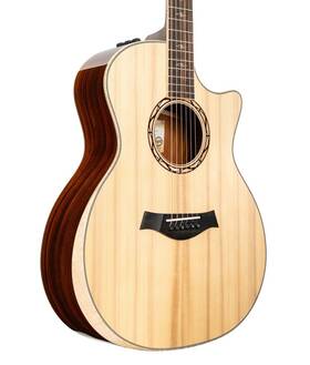 Custom12894 Taylor Guitars Custom Ga Striped Torrefied Sitka/cocobolo Acoustic-electric Guitar