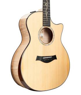 Custom12901 Taylor Guitars Custom Grand Auditorium Cedar/heartwood Maple Acoustic-electric Guitar