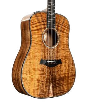 Customdn10 Taylor Guitars Custom Dn Dreadnought Master Hawaiian Koa Acoustic-electric Guitar