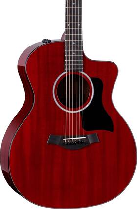 H214002111007920338 Taylor 214ce Special Edition Acoustic-electric Guitar - Red Top
