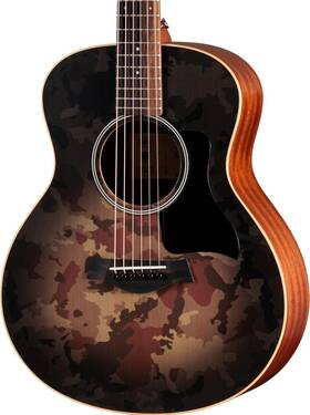 Hg04016000007931343-r0031 Taylor Guitars 4 Vets Gs Mini Special Edition Acoustic Guitar - Desert Camo