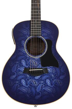 Hg04016017007931341-r0125 Taylor Gs Mini-e Special Edition Acoustic-electric Guitar - Moonrise Blue