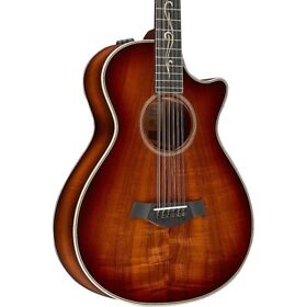 K62ce Taylor Limited 12-string 12-fret Grand Concert A E Guitar Shaded Edge Brst