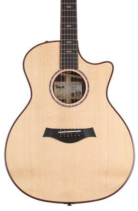 M02800211730767a000-24c14 Taylor Custom Catch #14 Grand Auditorium Acoustic-electric Guitar - Natural