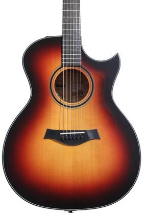 M028002211003461570-b12839 Taylor Grand Auditorium Acoustic-electric With Florentine Cutaway - 3-color
