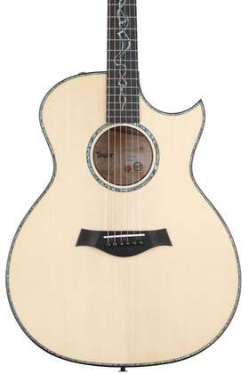 M028002217301913359-23c10 Taylor Custom #10 Grand Auditorium Acoustic-electric Guitar - Caribbean Fade