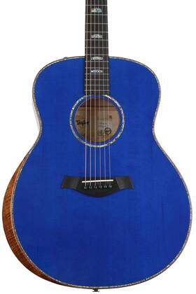 M028023017307793446-24c03 Taylor 2024 Catch Custom #3 Acoustic-electric Guitar - Royal Blue