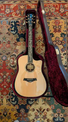 Ps10ce Taylor 2011 Guitar Presentation Series Ex Cond Acoustic Electric With Case