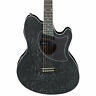 Tcm50gbo Ibanez Talman Acoustic Guitar In Galaxy Black Open 4549763175588