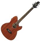 Tcy12e Ibanez Talman Acoustic Electric String Guitar Open Pore Natural New