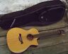 Te648sp-n Crafter Acoustic Guitar Exclcnd Nice Case Lr Baggs Pre Amp