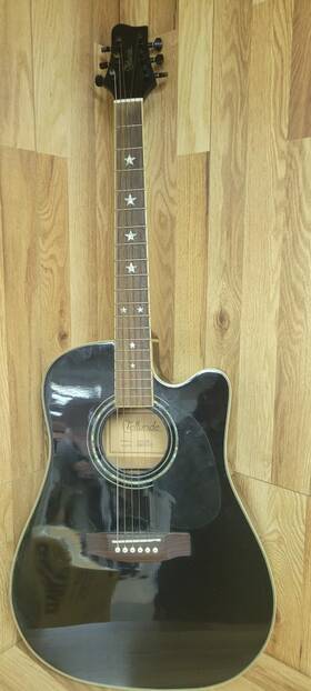 Psv011636 Telluride Guitar Tdt-4ce Tdt-4ce/bk