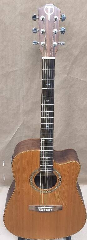 Teton Guitars Sts155cent 6-string Nat Ele/ Acust No Case P14026879