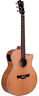 Tw-29eq-ns Tagima Medium Acoustic Electric Guitar Cutaway Natural Satin 810006051230
