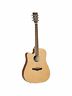 Tw10lh Tanglewood Dreadnought Cutaway Acoustic Electric Guitar 810944019194