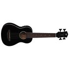 Uke Bbass Cbk Luna Semi Acoustic Ukulele With 814064028623