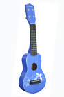 Uko-bu Bridgecraft Hawaii Children Ukulele With Hawaiian Theme Blue