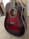 Pf28ecedvs Used005042 Ibanez Dreadnought Cutaway Guitar Ob