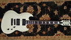 Viper-400 Esp Ltd White Guitar Emg Pickups Excellent Condition Sg Mahogany