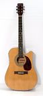 Jy-w-0195ceq-n W-0195ceq-n Hamonia Acoustic Electric Cutaway Steel String Length Thin Body Buzzing