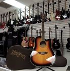 Wd7sceatb W7sceatb Washburn Harvest Series String Acoustic Electric Guitar Case