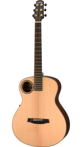B103e Walden B103e/h Baritone 27 Inch Scale Grand Auditorium Sitka Ovangkol A/electric Guitar Case