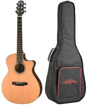 G3033rce Walden G3033rce/h Supranatura 3000 Grand Auditorium Cedar-ovangkol Acoustic Electric Guitar