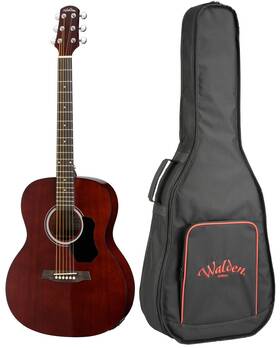 O351e Walden O351e/w Standard 300 Orchestra Acoustic Electric Guitar Mahogany Bag Steel Dealer