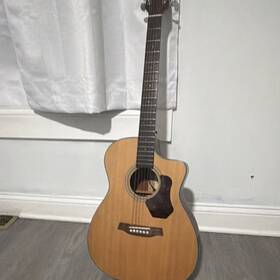 Walden O550ce Natura Grand Auditorium 6 String Acoustic-electric Guitar Natural
