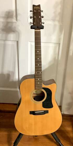 D10ce Washburn 1992 Acoustic Electric Guitar