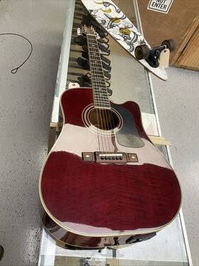 Washburn D17ceswr Acoustic Electric Guitar Six String 234679